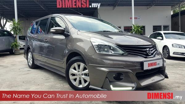 sell Nissan Grand Livina 2017 1.8 CC for RM 62880.00 -- dimensi.my