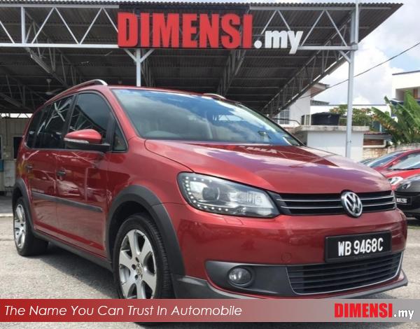 sell Volkswagen Touran 2013 1.4 CC for RM 39900.00 -- dimensi.my