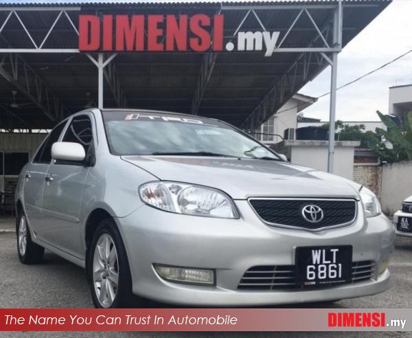 sell Toyota Vios 2004 1.5 CC for RM 18900.00 -- dimensi.my