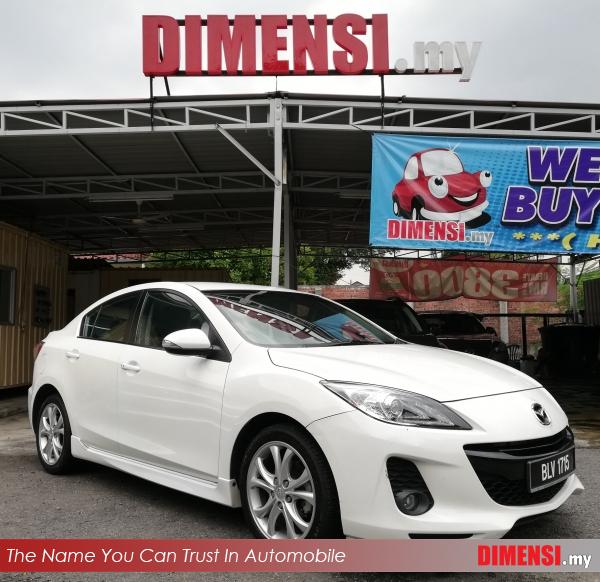 sell Mazda 3 2012 2.0 CC for RM 38900.00 -- dimensi.my
