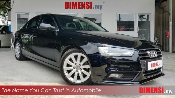 sell Audi A4  2012 1.8 CC for RM 59890.00 -- dimensi.my