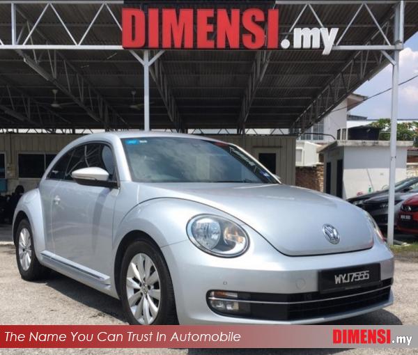 sell Volkswagen Beetle 2013 1.2 CC for RM 59900.00 -- dimensi.my