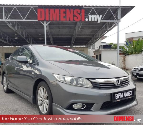 sell Honda Civic 2012 1.8 CC for RM 48900.00 -- dimensi.my