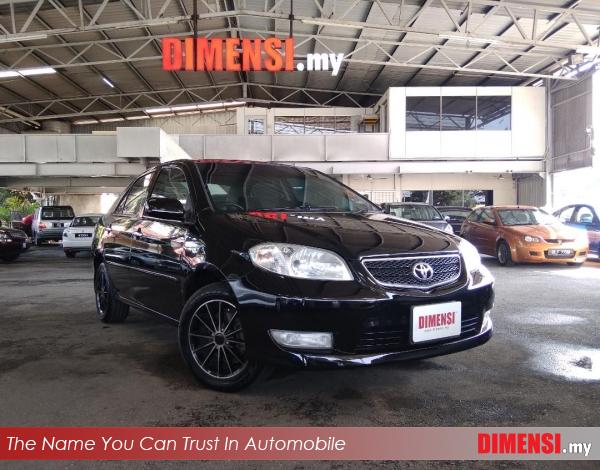 sell Toyota Vios 2005 1.5 CC for RM 20800.00 -- dimensi.my