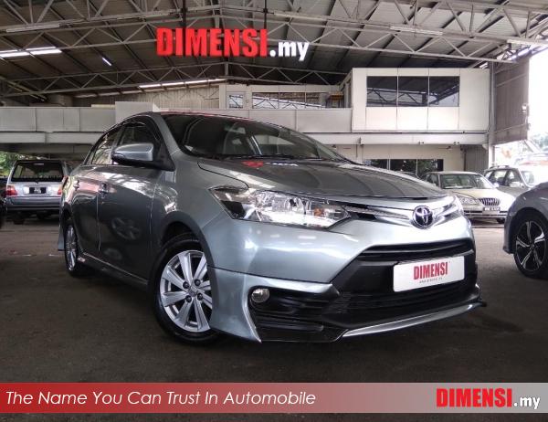 sell Toyota Vios 2014 1.5 CC for RM 49800.00 -- dimensi.my
