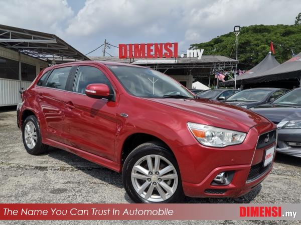 sell Mitsubishi ASX 2012 2.0 CC for RM 44880.00 -- dimensi.my