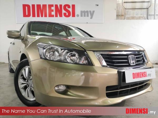 sell Honda Accord 2008 2.0 CC for RM 30890.00 -- dimensi.my