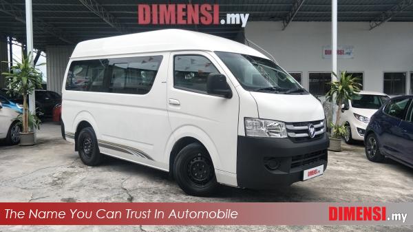 sell Foton View C2 Highroof 2017 1999 CC for RM 55880.00 -- dimensi.my