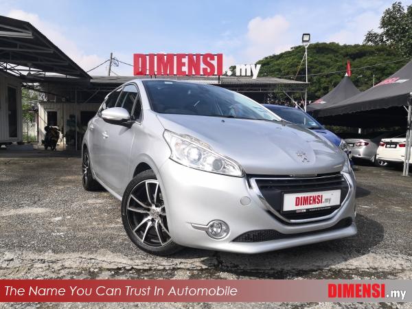sell Peugeot 208 2014 1.6 CC for RM 35880.00 -- dimensi.my