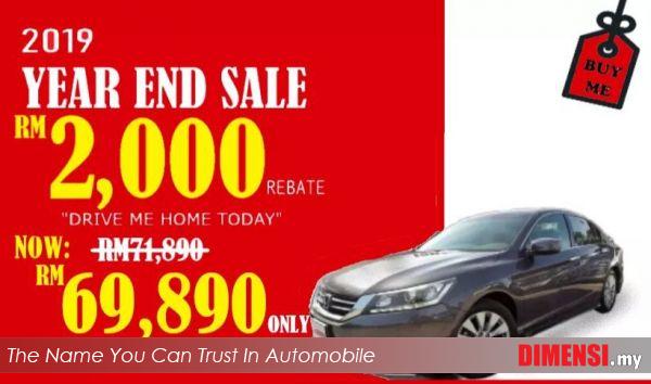 sell Honda Accord 2014 2.0 CC for RM 71890.00 -- dimensi.my