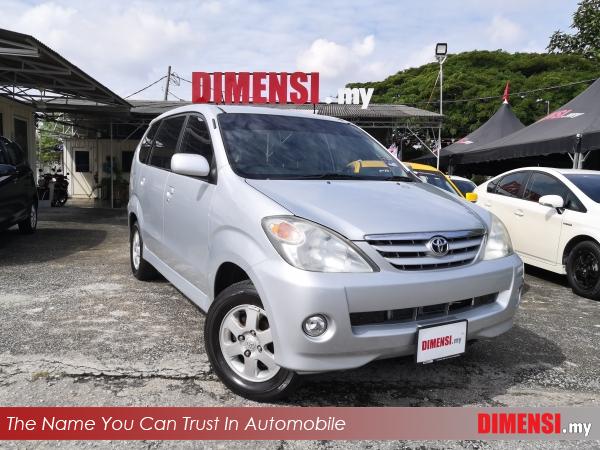 sell Toyota Avanza 2006 1.3 CC for RM 16880.00 -- dimensi.my