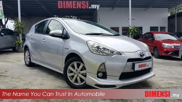 sell Toyota Prius c 2012 1.5 CC for RM 29890.00 -- dimensi.my
