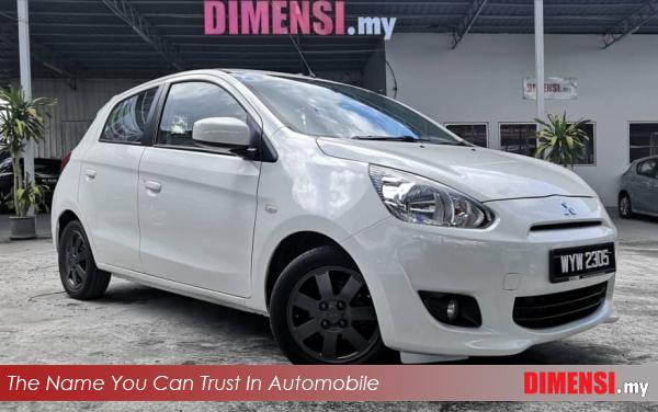 sell Mitsubishi Mirage 2012 1.2 CC for RM 23890.00 -- dimensi.my