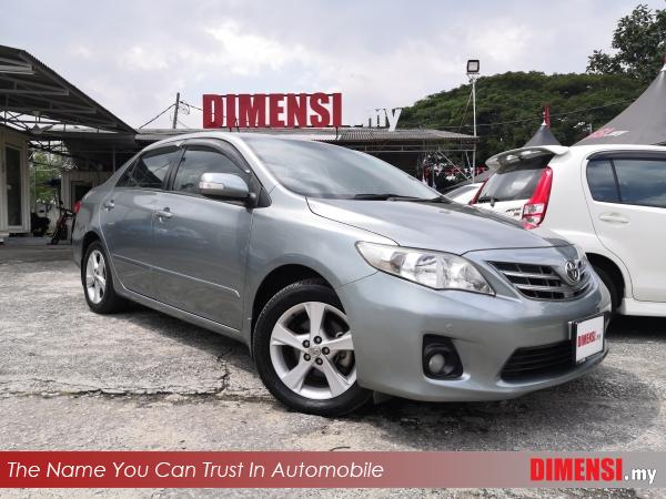 sell Toyota Altis 2011 1.8 CC for RM 41880.00 -- dimensi.my