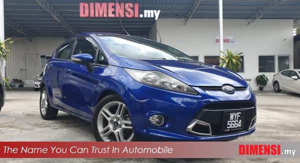 sell Ford Fiesta 2013 1.6 CC for RM 23890.00 -- dimensi.my
