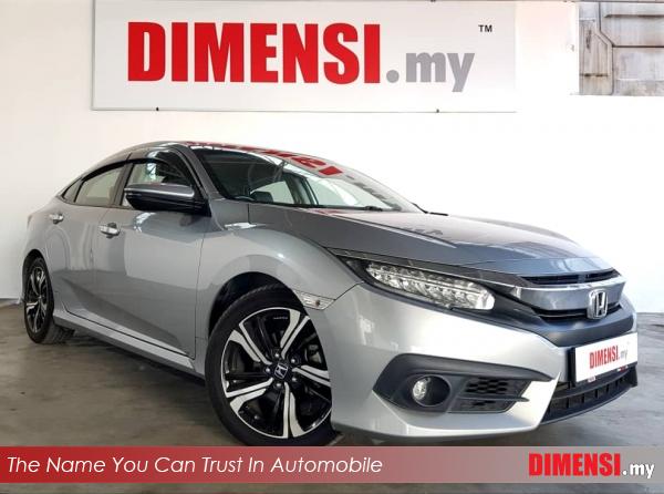 sell Honda Civic 2016 1.5 CC for RM 95800.00 -- dimensi.my