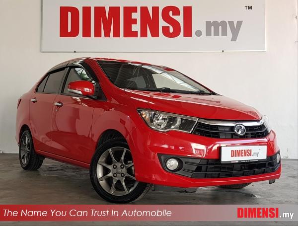sell Perodua Bezza 2017 1.3 CC for RM 33890.00 -- dimensi.my