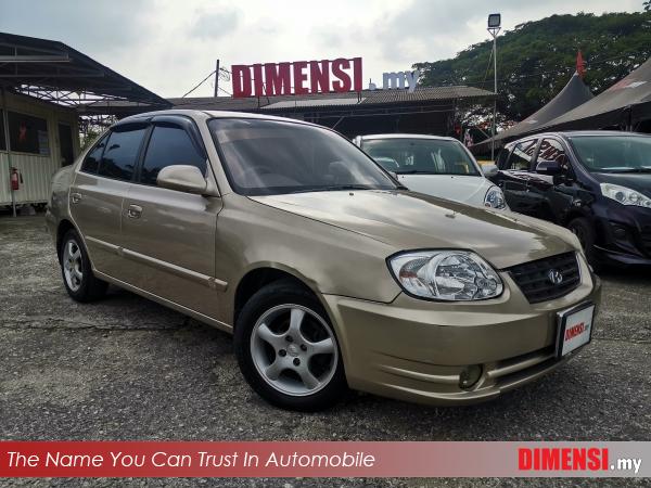 sell Hyundai Accent 2004 1.5 CC for RM 3880.00 -- dimensi.my