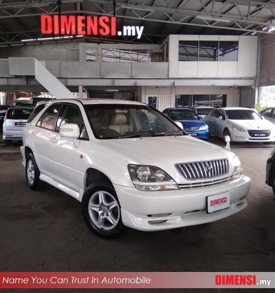 sell Toyota Harrier 2000 3.0 CC for RM 19800.00 -- dimensi.my