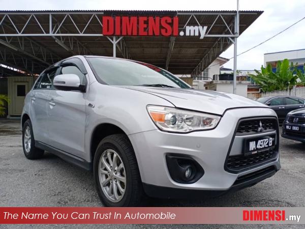 sell Mitsubishi ASX 2014 2.0 CC for RM 54900.00 -- dimensi.my