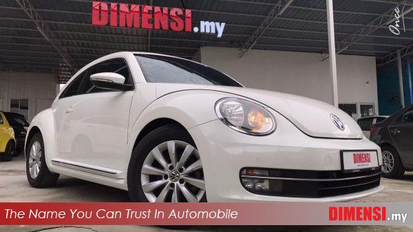 sell Volkswagen Beetle 2013 1.2 CC for RM 79800.00 -- dimensi.my