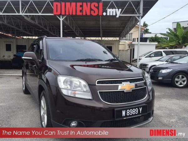 sell Chevrolet Orlando 2013 1800 CC for RM 63900.00 -- dimensi.my