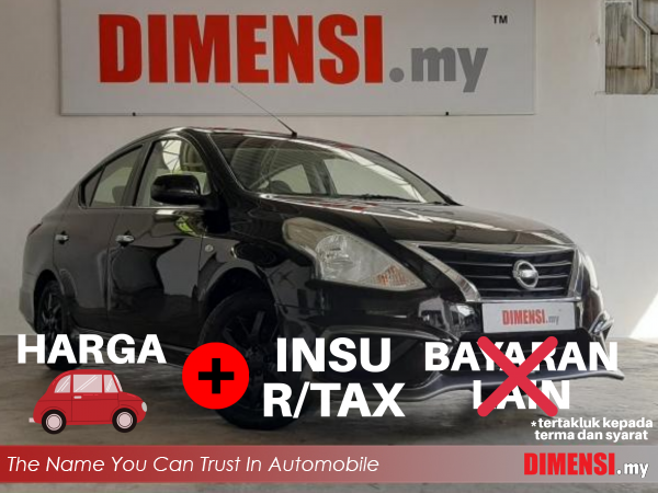 sell Nissan Almera 2016 1.5 CC for RM 38880.00 -- dimensi.my