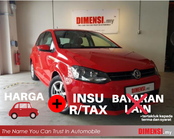 sell Volkswagen Polo 2010 1.2 CC for RM 27880.00 -- dimensi.my