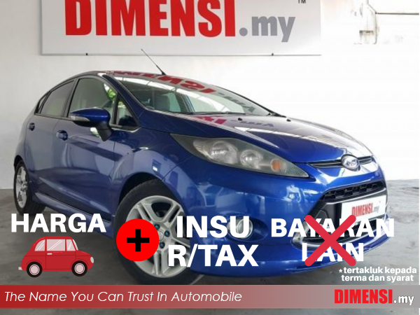 sell Ford Fiesta 2011 1.6 CC for RM 20890.00 -- dimensi.my