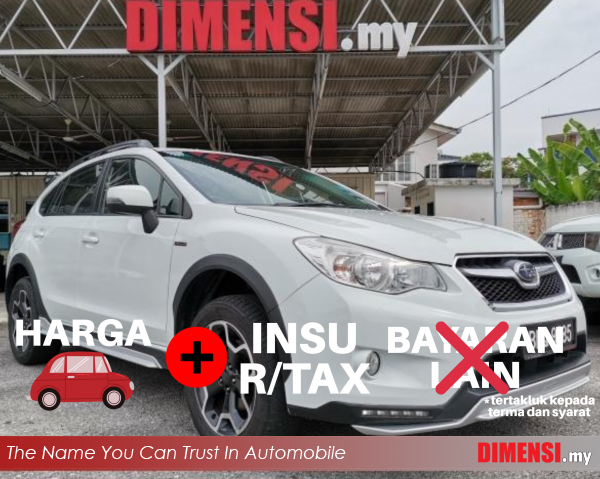 sell Subaru XV 2015 2.0 CC for RM 56900.00 -- dimensi.my