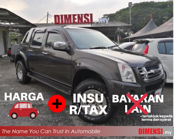 sell Isuzu D-MAX 2008 3.0 CC for RM 27880.00 -- dimensi.my