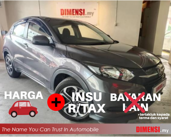 sell Honda HR-V 2017 1.8 CC for RM 77890.00 -- dimensi.my