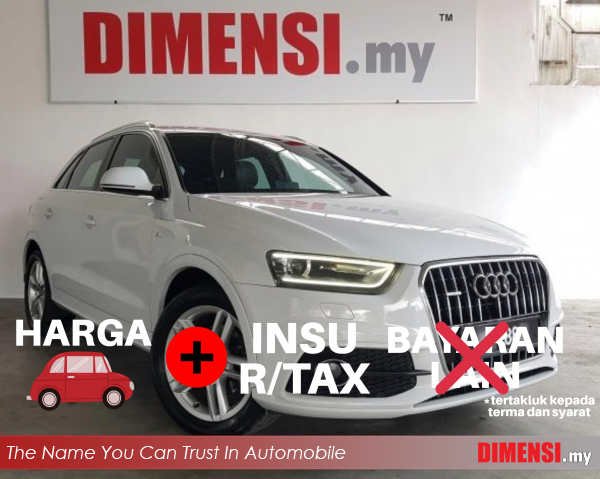 sell Audi Q3 2012 2.0 CC for RM 75890.00 -- dimensi.my