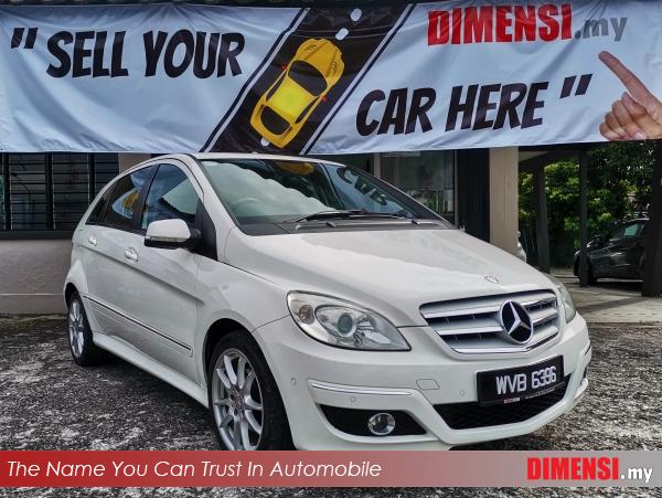 sell Mercedes Benz B180 2011 1.7 CC for RM 33900.00 -- dimensi.my