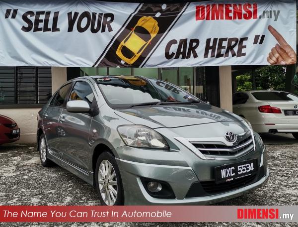 sell Toyota Vios 2012 1.5 CC for RM 35900.00 -- dimensi.my