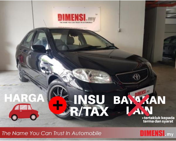 sell Toyota Vios 2005 1.5 CC for RM 16870.00 -- dimensi.my