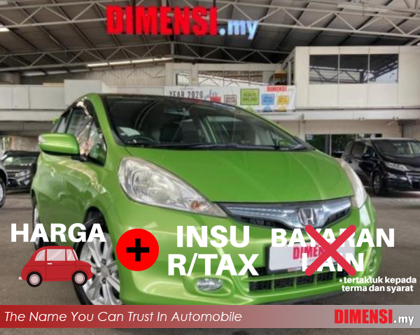 sell Honda Jazz 2012 1.3 CC for RM 32800.00 -- dimensi.my