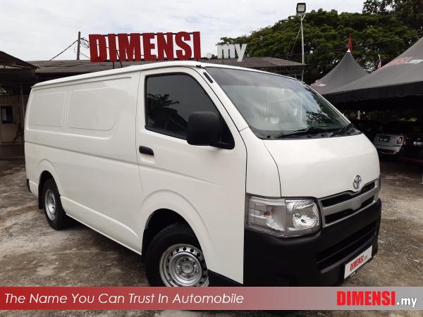 sell Toyota Hiace 2012 2.5 CC for RM 58890.00 -- dimensi.my