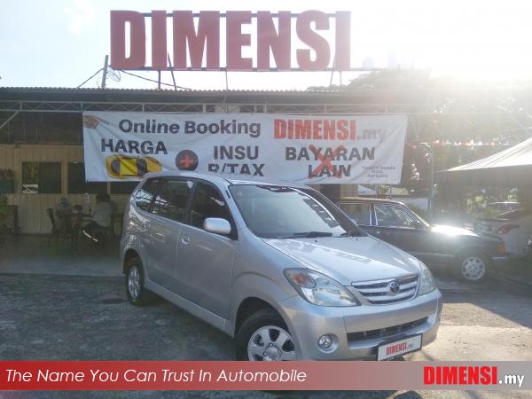 sell Toyota Avanza 2006 1.3 CC for RM 17880.00 -- dimensi.my