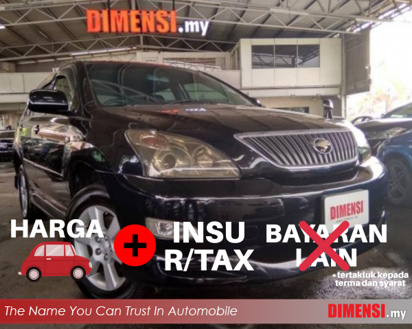 sell Toyota Harrier 2003 2.4 CC for RM 34800.00 -- dimensi.my