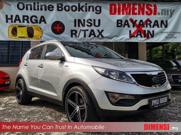 sell Kia Sportage 2012 2.0 CC for RM 43900.00 -- dimensi.my