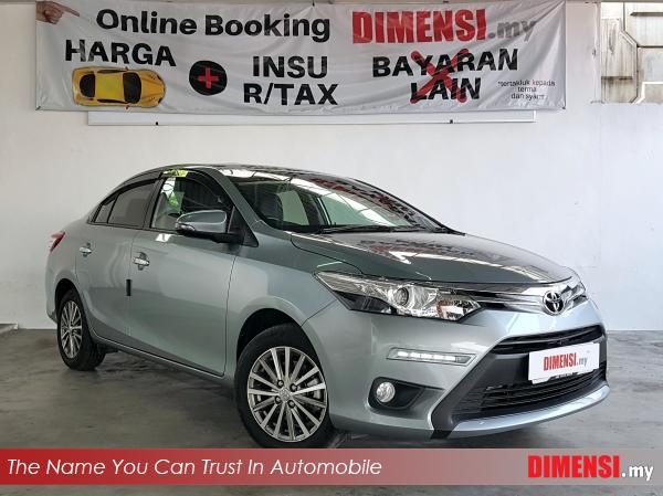sell Toyota Vios 2017 1.5 CC for RM 62890.00 -- dimensi.my