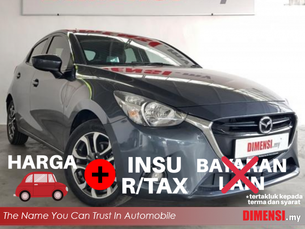 sell Mazda 2 2015 1.5 CC for RM 49890.00 -- dimensi.my