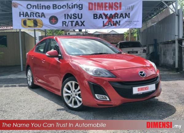 sell Mazda 3 2010 2.0 CC for RM 27890.00 -- dimensi.my