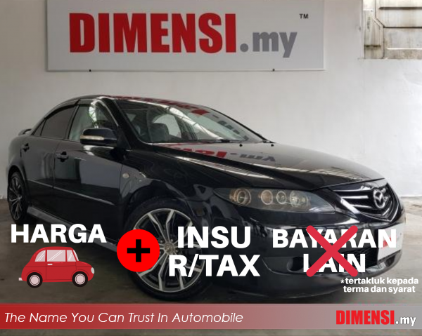 sell Mazda 6 2005 2.0 CC for RM 15890.00 -- dimensi.my