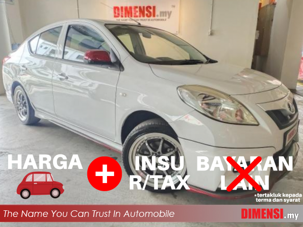 sell Nissan Almera 2013 1.5 CC for RM 21870.00 -- dimensi.my