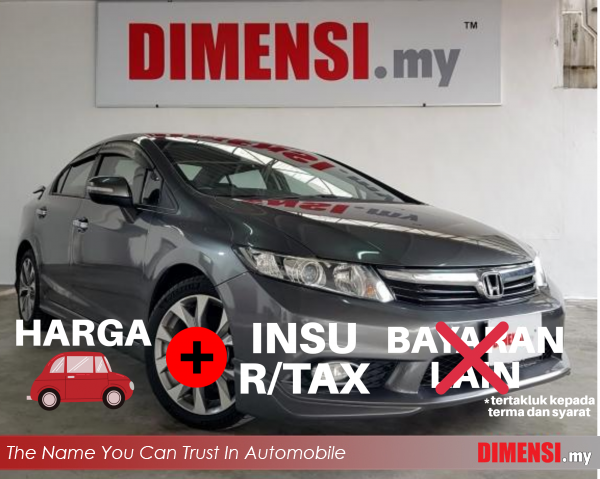 sell Honda Civic 2012 2.0 CC for RM 53890.00 -- dimensi.my