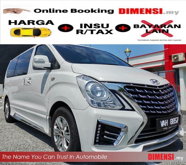 sell Hyundai Grand Starex 2017 2.5 CC for RM 105900.00 -- dimensi.my