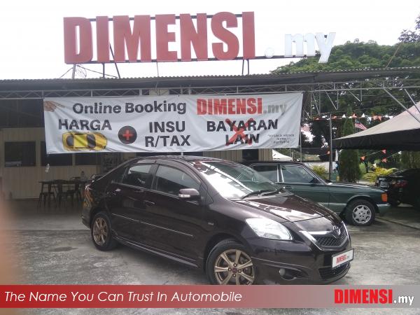 sell Toyota Vios 2011 1.5 CC for RM 36880.00 -- dimensi.my