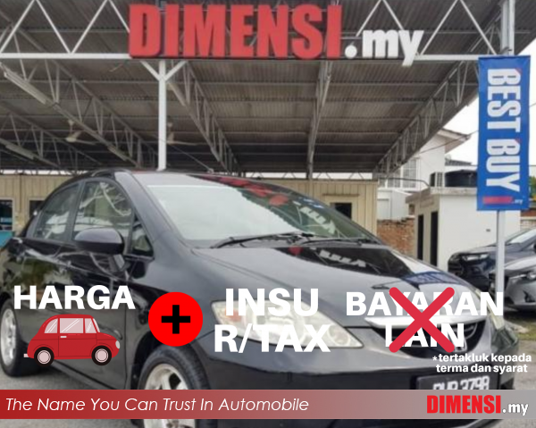 sell Honda City 2005 1.5 CC for RM 13900.00 -- dimensi.my